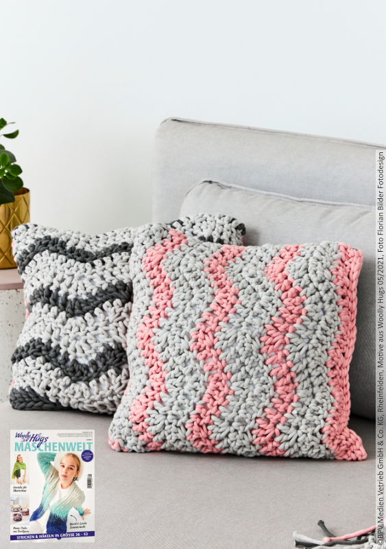Häkeldecke mit Kissen | Anleitungsheft | Wolle Home  | Häkeln | Woolly Hugs
