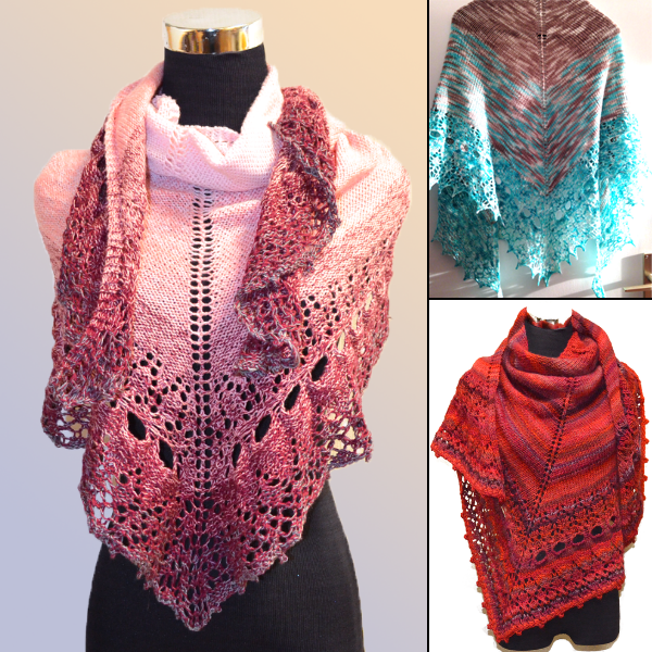 Dreiecktuch Simply-Lace (ehemals Winterlace) | Einzelanleitung | Wolle BOBBEL cotton 800m  | Stricken | Annemarie
