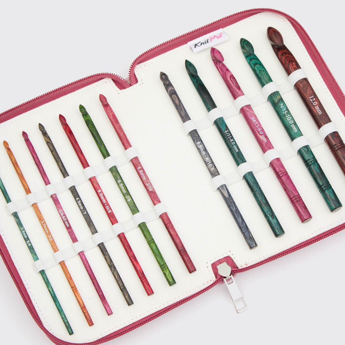 Häkelnadel Set Dreamz Holz 3,50 - 12,00 mm Grande von knit pro Häkelnadel Set Dreamz Holz 3,50 - 12,00 mm Grande von knit pro