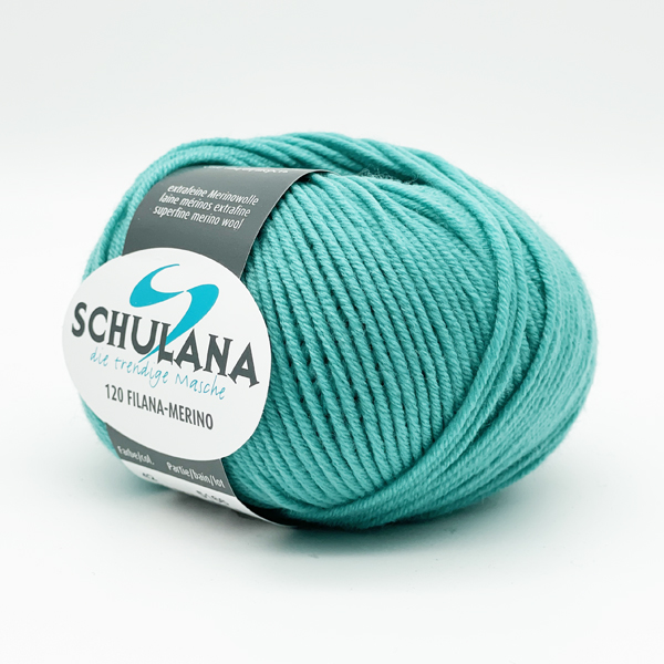 Filana-Merino 120 von Schulana 0042 - dunkeltürkis