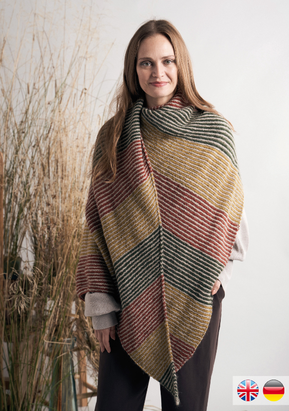 Cringle Shawl | Einzelanleitung | Stricken | Martin Storey