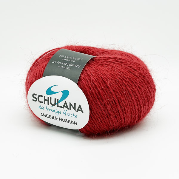 Angora-Fashion von Schulana 0113 - dunkelrot