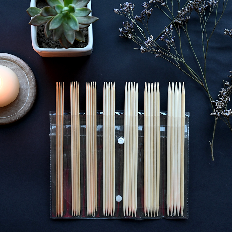 Nadelspiele Set bamboo 15 cm von knit pro