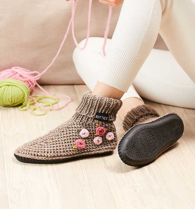 Botties stricken - Der neue Stricklook für die Trendsohle