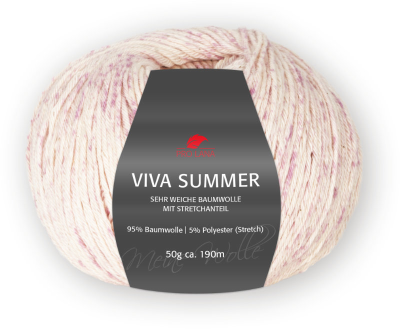 Viva Summer von Pro Lana 0081 - flieder meliert
