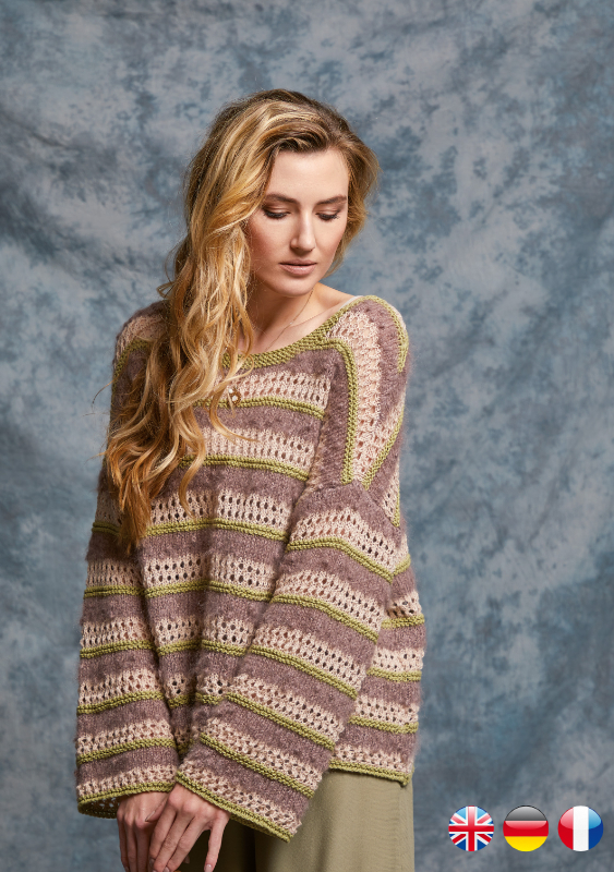Taro Sweater | Wollpaket mit Creative Linen | Stricken