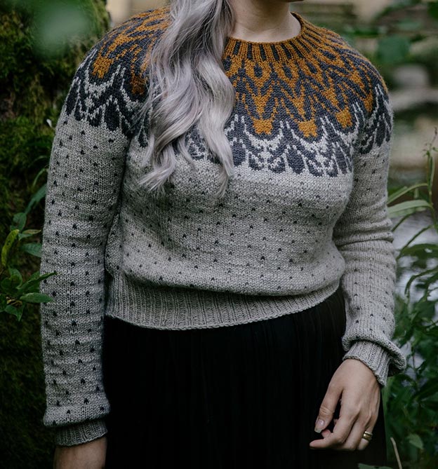 Nordic - Top Down und nahtlos gestrickt (Laine) Nordic - Top Down und nahtlos gestrickt (Laine)