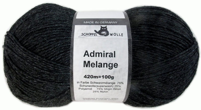 Admiral von Schoppel 9093 - Melange - Schwarz