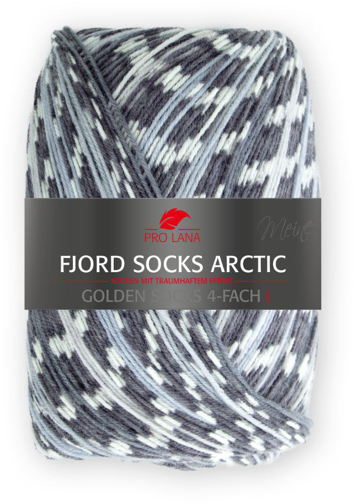 Fjord Socks Arctic - 4-fach Sockenwolle von Pro Lana 0285