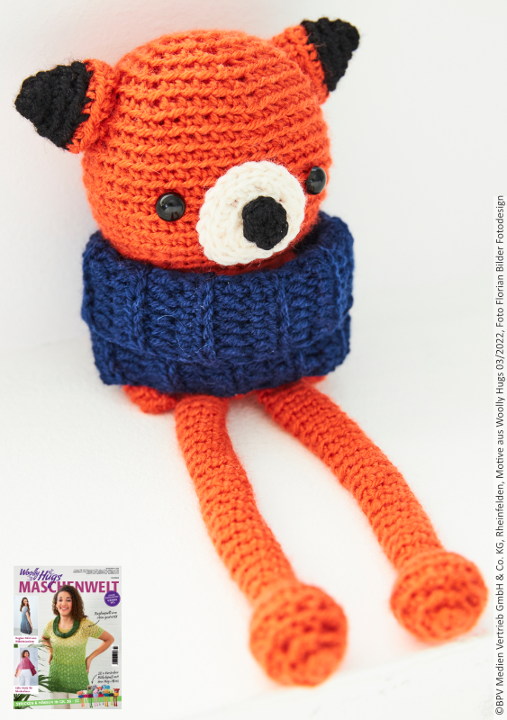 Hug-Mee Fox | Anleitungsheft | Wolle Charity  | Häkeln | Veronika Hug, Woolly Hugs, Christophorus Verlag Hug-Mee Fox | Anleitungsheft | Wolle Charity  | Häkeln | Veronika Hug, Woolly Hugs, Christophorus Verlag