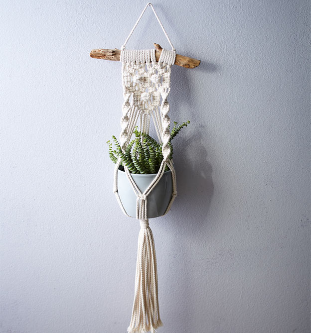 Makramee Blumenampeln