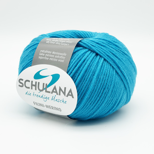 Filini-Merino von Schulana 0090 - cyan