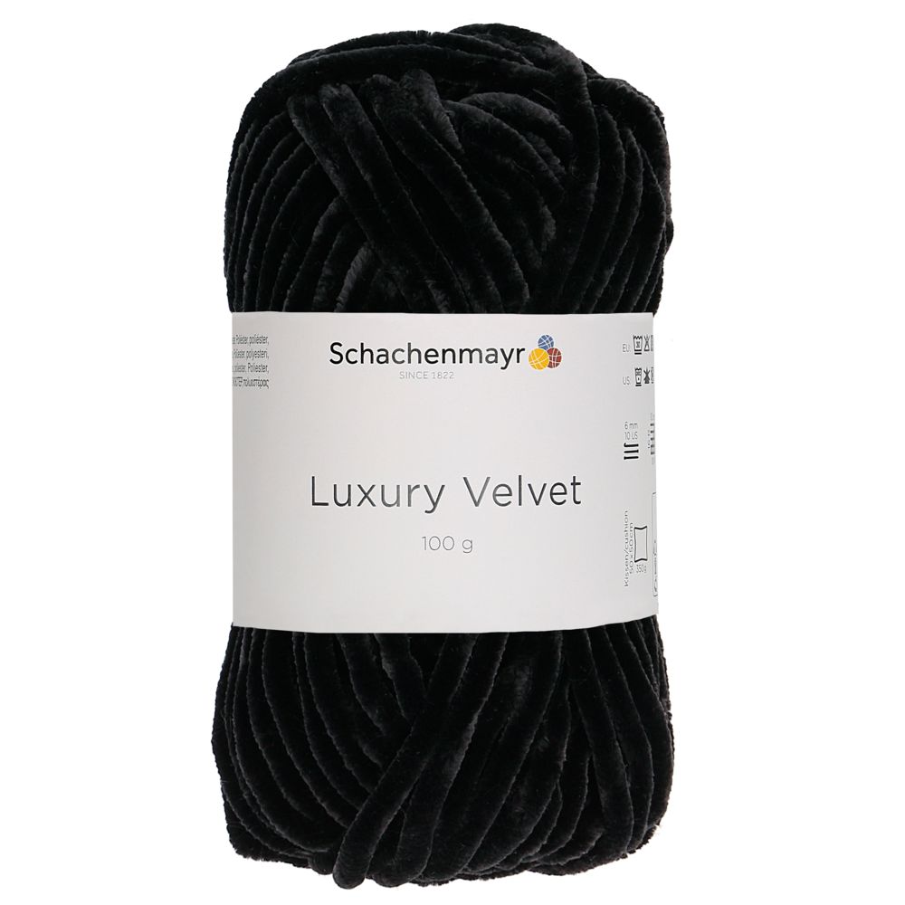 Luxury Velvet von Schachenmayr 0099 black sheep