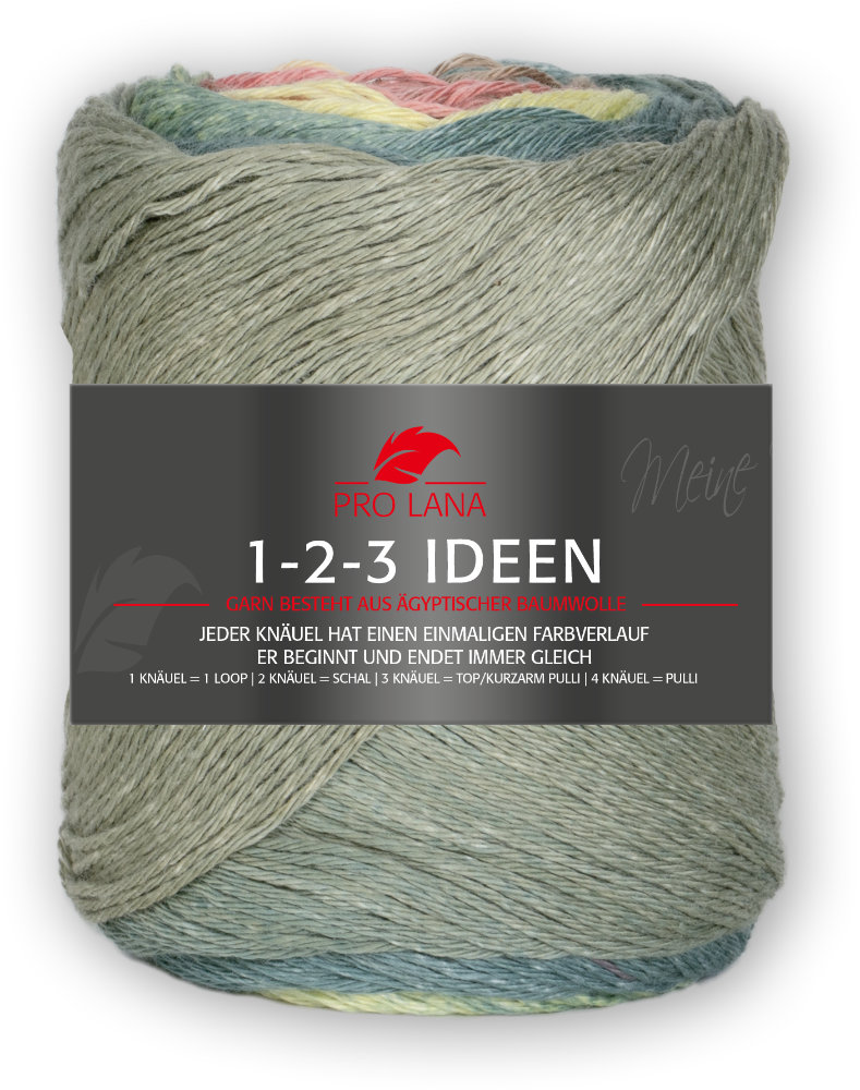 1-2-3 Ideen von Pro Lana 0015 - reseda / camel
