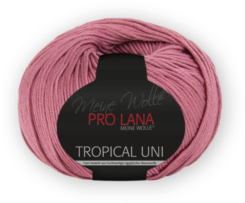Tropical Uni von Pro Lana 0035 - nostalgie (passend zu Colorfarbe 0080)