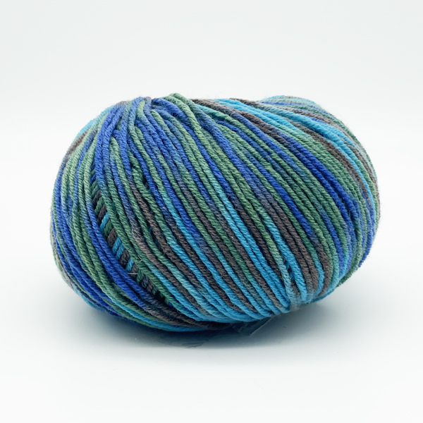 Filini-Merino Print von Schulana 0212 - blau/grün/braun