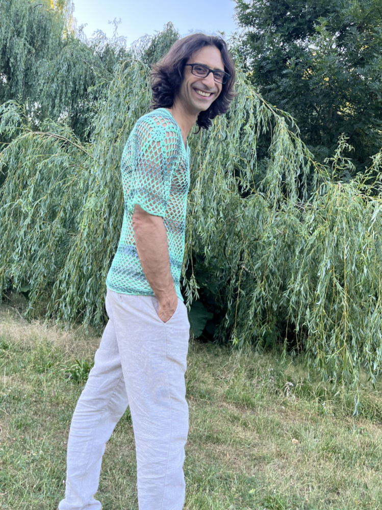 LöchRick Häkelshirt (Unisex) | Anleitung | Wolle Baby Cotton  | Häkeln | Sylvie Rasch