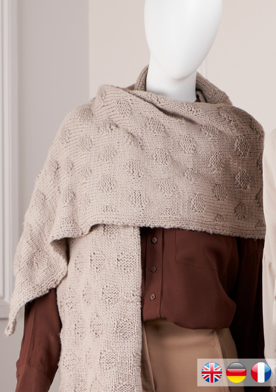 Stola Maisie | Einzelanleitung | Stricken | Martin Storey