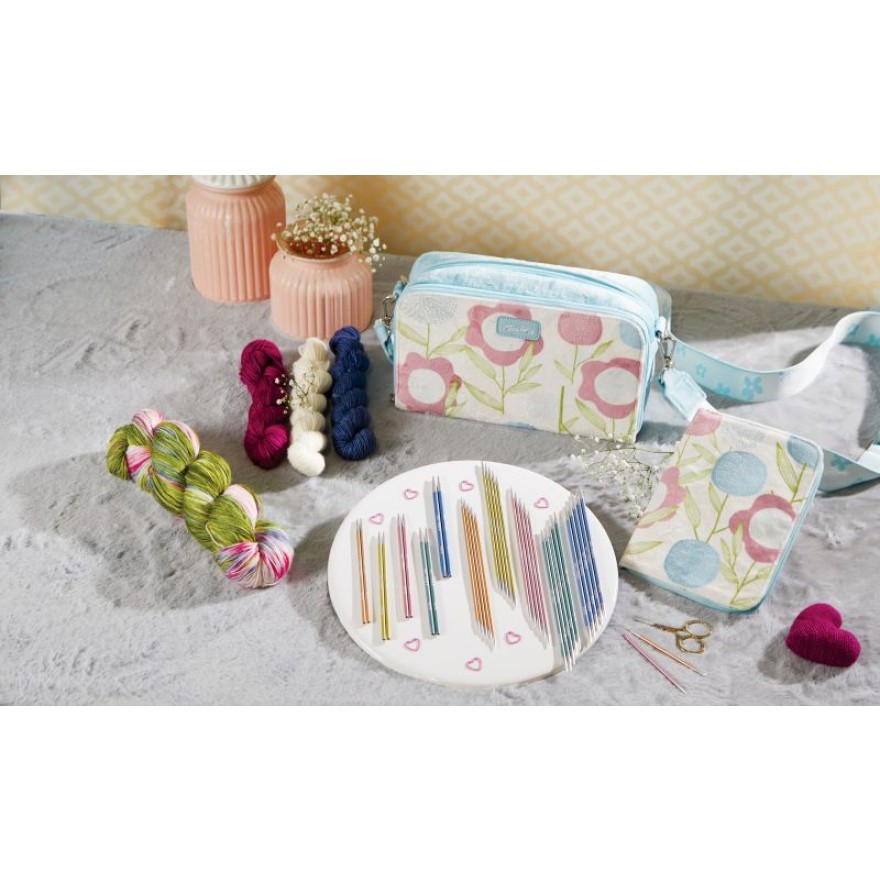 Sweet Affair - Nadelspitzen + Nadelspiele + Wolle Geschenkset von knit pro