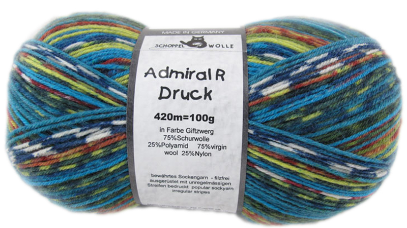 Admiral Print Color von Schoppel 2184 - Giftzwerg