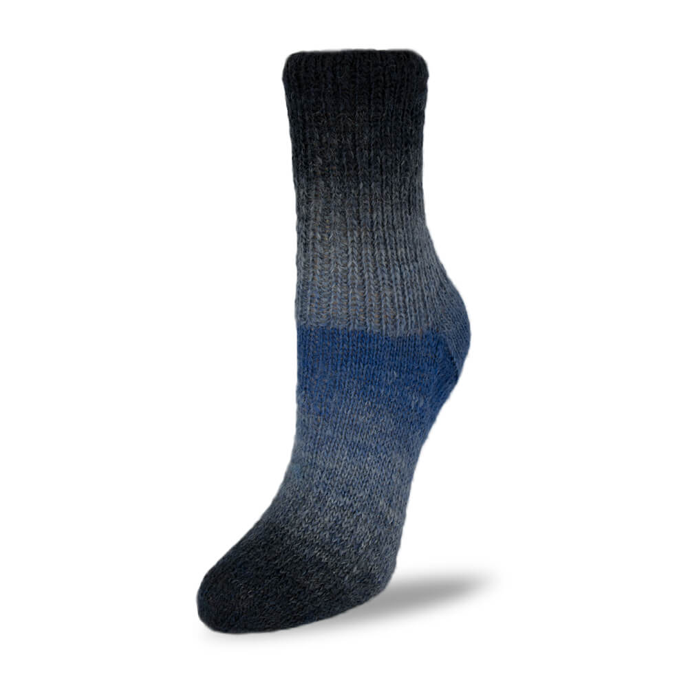 Flotte Socke Kolibri 4-fach 0205 - blau-degradé