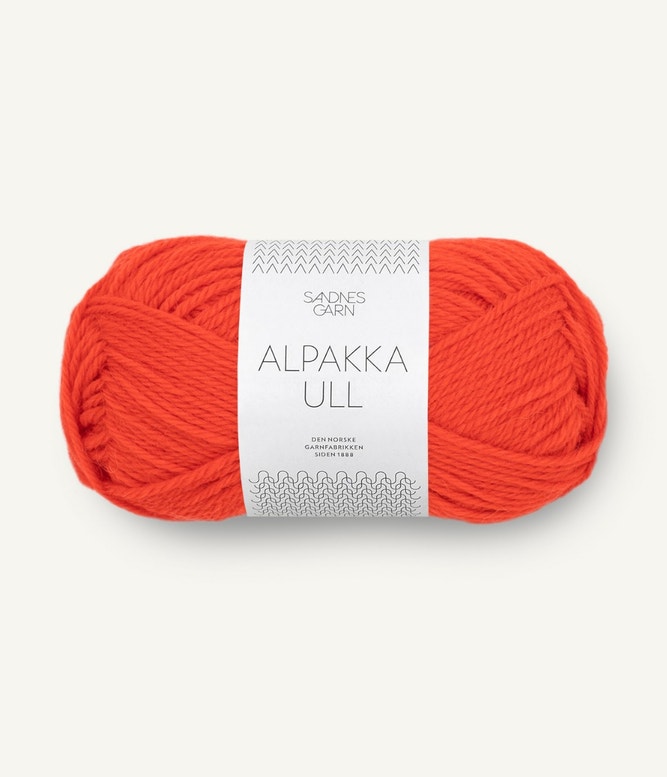 Alpakka Ull von Sandnes Garn 3819 - spicy orange