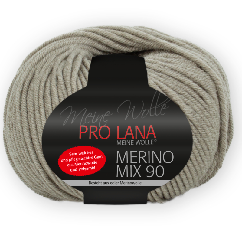 Merino Mix 90 von Pro Lana 0018 - taupe