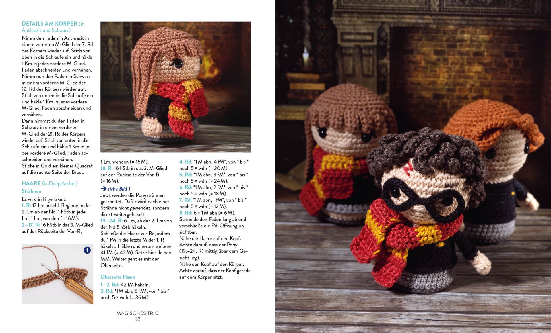 Die Häkelschule für Potterheads – Minis