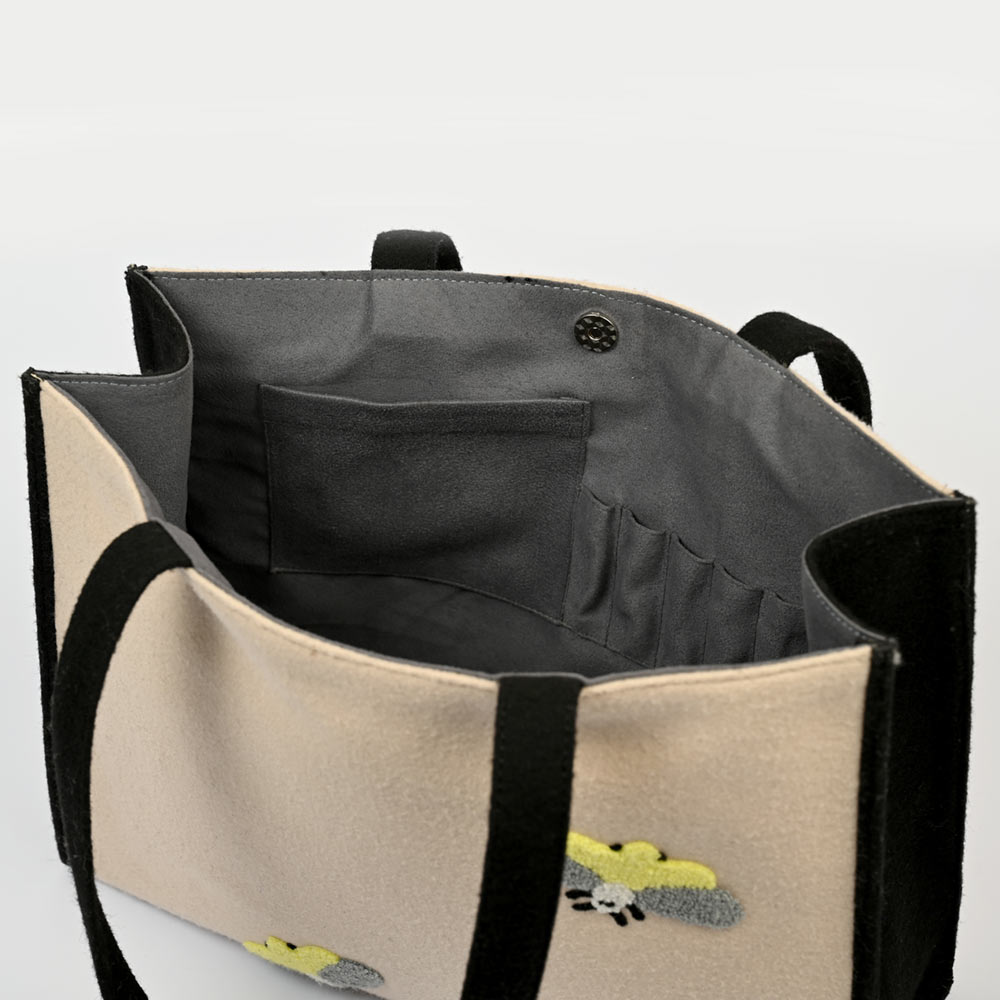 Tote Bag Hummel Bumblebee Collection (Embroidered Felt)