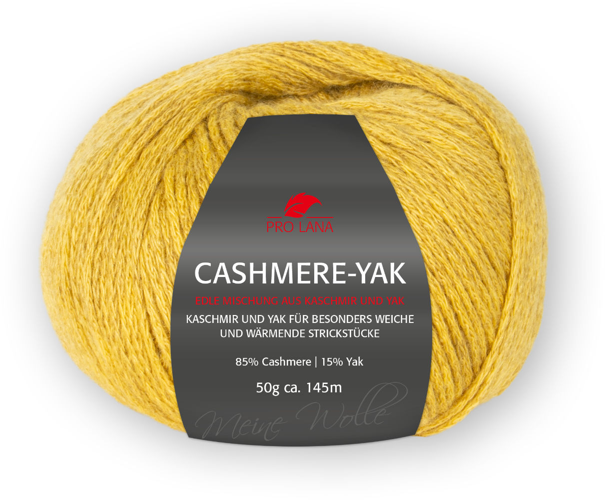 Cashmere-Yak von Pro Lana 0023 - gold