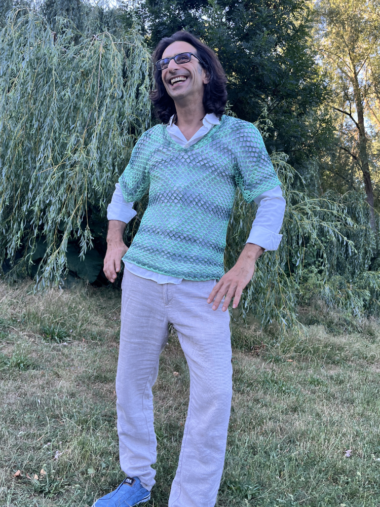 LöchRick Häkelshirt (Unisex) | Anleitung | Wolle Baby Cotton  | Häkeln | Sylvie Rasch