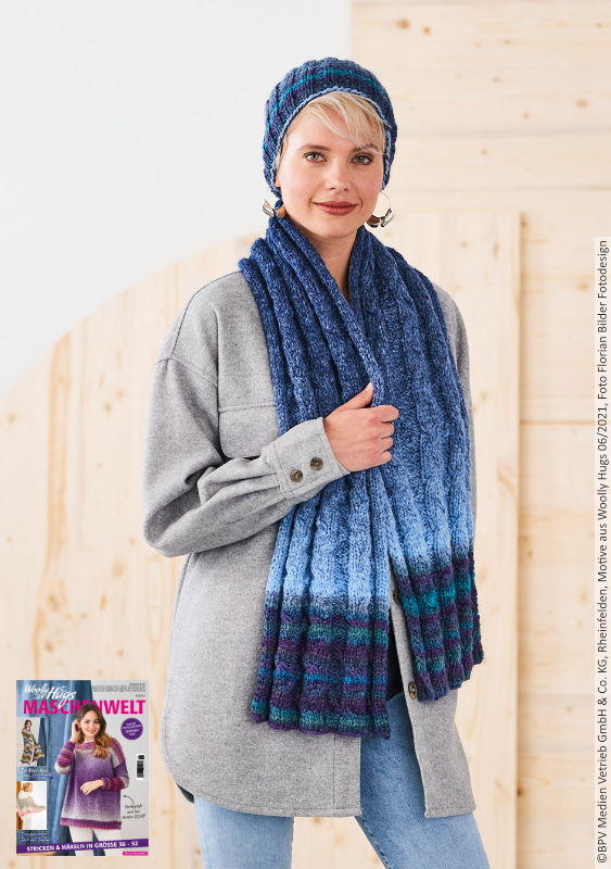 Set Twin-Zöpfe | Anleitung aus Heft | Stricken