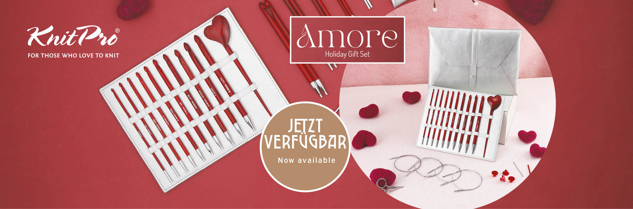 Knit Pro Amore - Tunesisches Häkelnadeln-Set