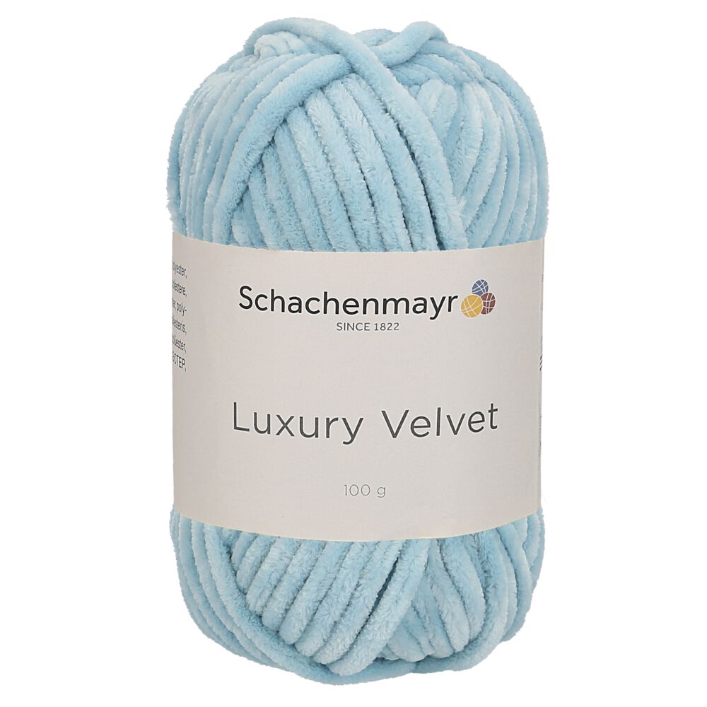 Luxury Velvet von Schachenmayr 0053 baby blue