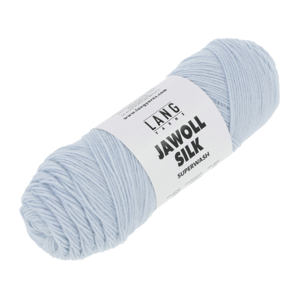 Jawoll Silk von Lang Yarns 0120 - hellblau