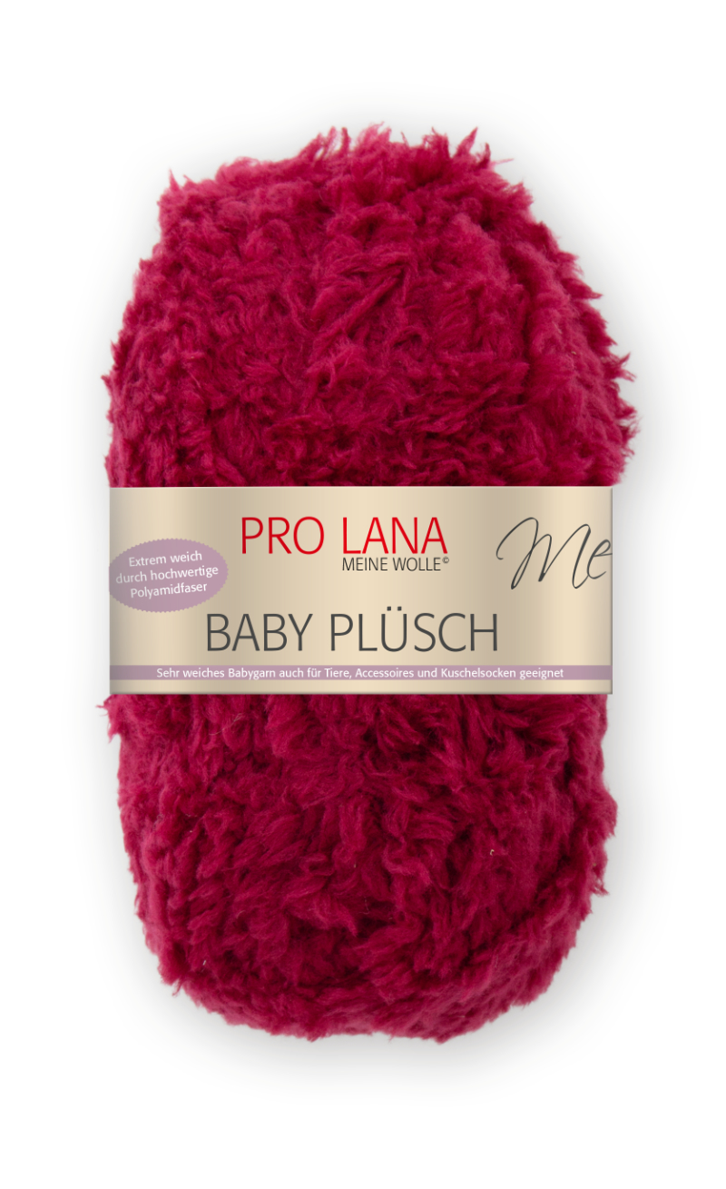 Baby Plüsch von Pro Lana 0038 - bordeaux