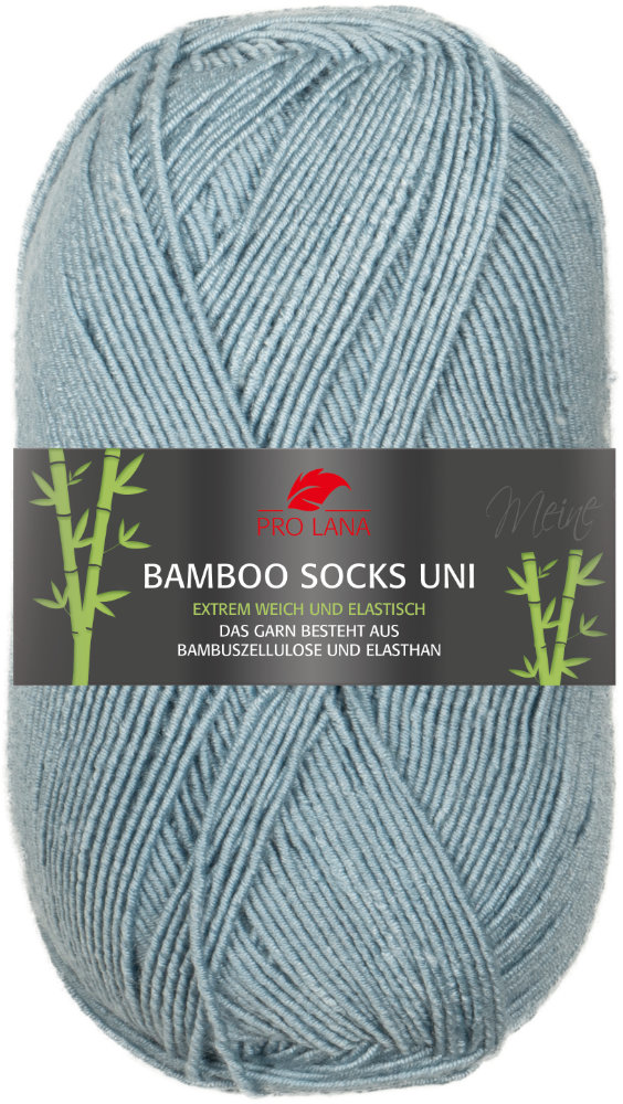 Bamboo Socks Uni 4-fach 100 g von Pro Lana 0055 - denim