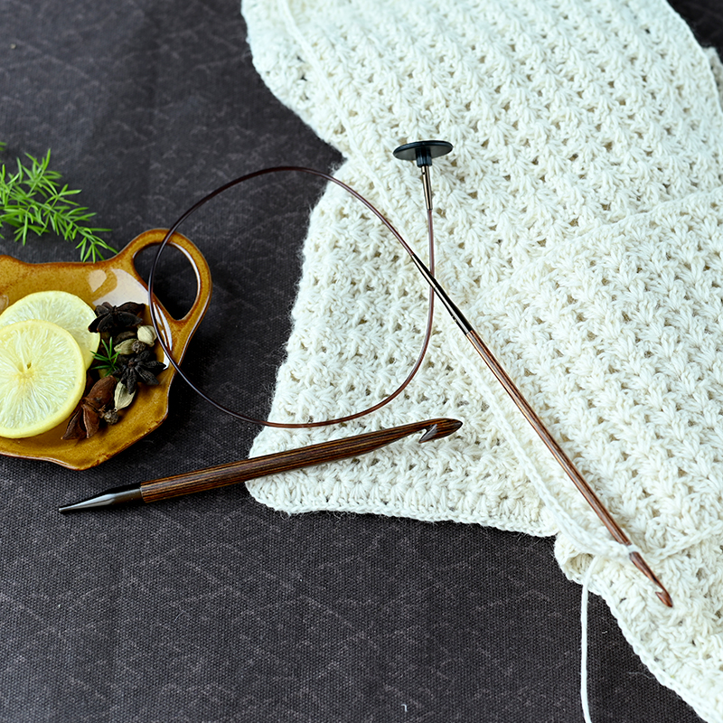 Tunesische Häkelnadel Ginger schraubbar von knit pro 5,00 mm Tunesische Häkelnadel Ginger schraubbar von knit pro 5,00 mm
