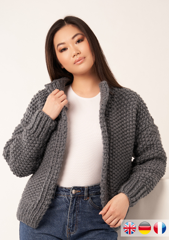 Misty Jacket | Einzelanleitung | Stricken | Quail Studio