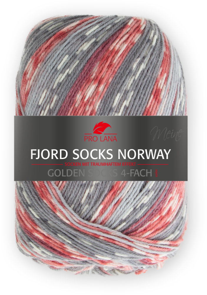 Fjord Socks Norway - 4-fach Sockenwolle von Pro Lana 0382