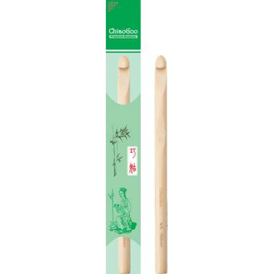 Häkelnadel Bamboo Natural von chiaogoo