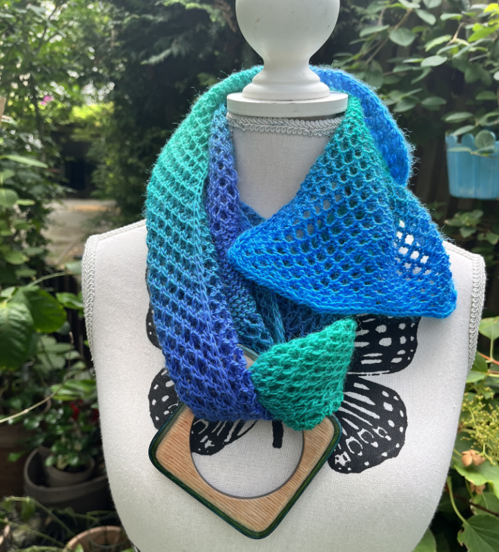 Schal Traumnixe Variante 2 | Anleitung | Wolle Zauberball®  | Stricken | Sylvie Rasch