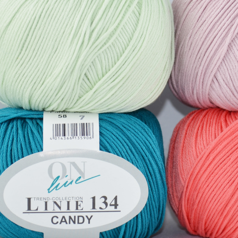 Candy Linie 134 von ONline 0079 - azurblau