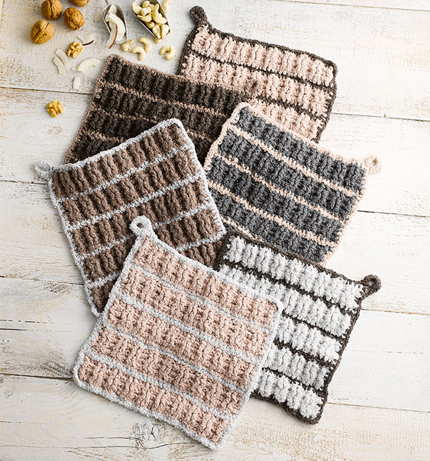Topflappen & Küchenhelfer häkeln mit Woolly Hugs Topflappen & Küchenhelfer häkeln mit Woolly Hugs