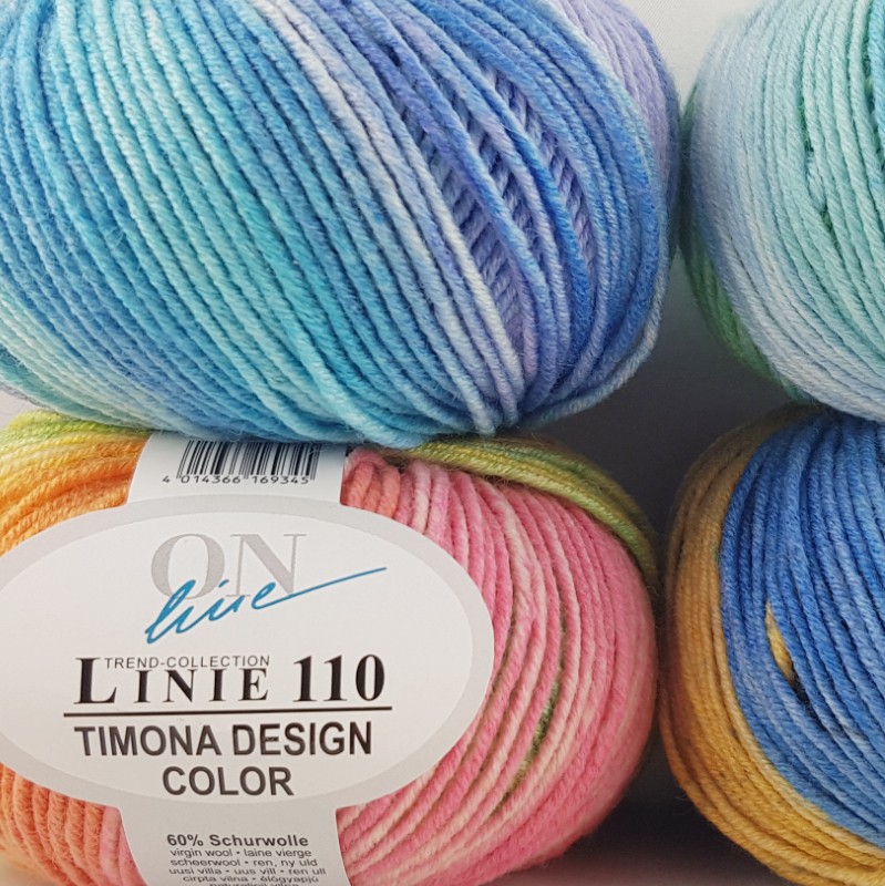 Timona Linie 110 Design Color von ONline 0304 - blau/lila