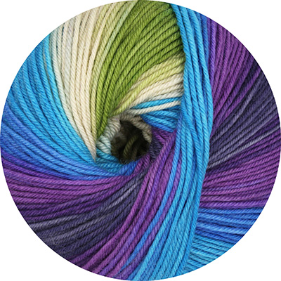 0106 - lila/grün/blau | €6.25