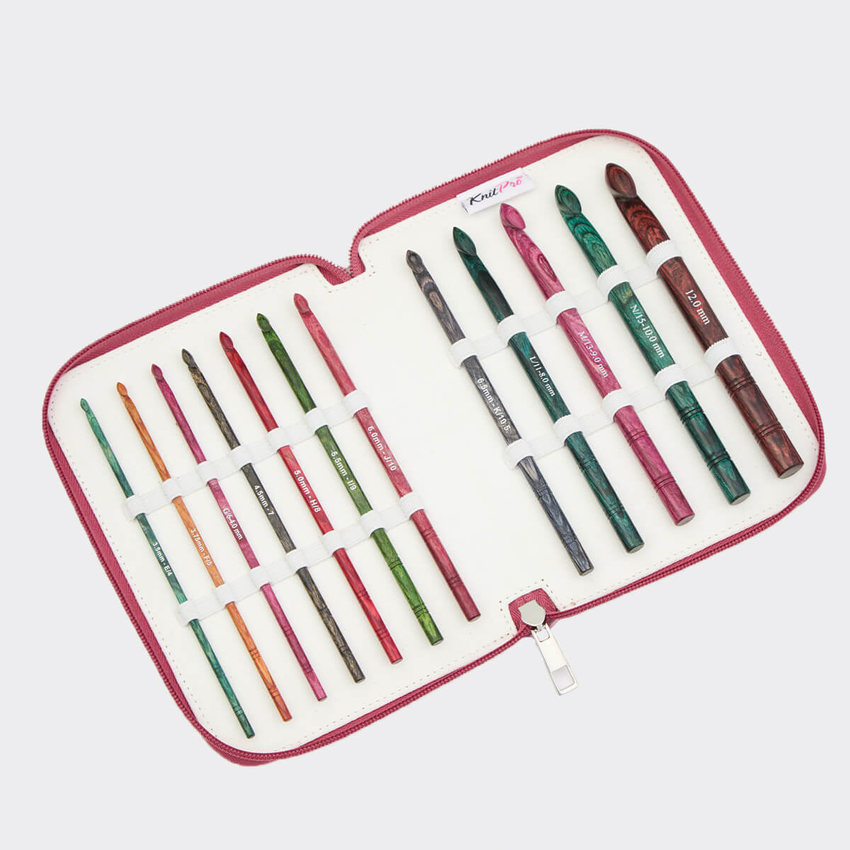Häkelnadel Set Dreamz Holz 3,50 - 12,00 mm Grande von knit pro Häkelnadel Set Dreamz Holz 3,50 - 12,00 mm Grande von knit pro