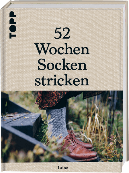 52 Wochen Socken stricken - Band 1 - Das außergewöhnlichste Sockenbuch aller Zeiten. Edler Leineneinband, Prägung und Lesebändchen 52 Wochen Socken stricken - Band 1 - Das außergewöhnlichste Sockenbuch aller Zeiten. Edler Leineneinband, Prägung und Lesebändchen