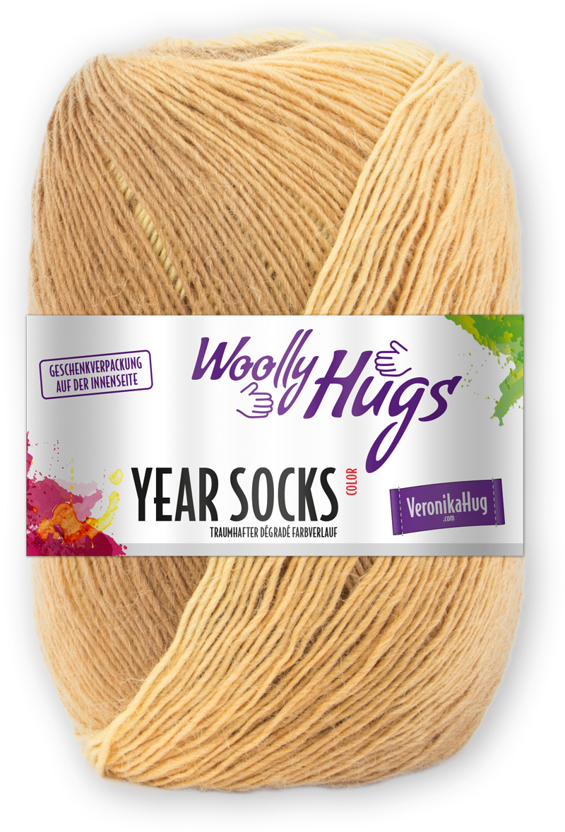 Year Socks von Woolly Hugs 0003 - März
