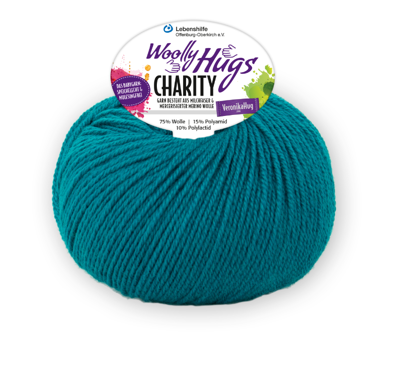 Charity von Woolly Hugs 0067 - petrol